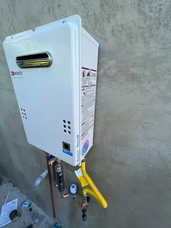 Tankless water heater installation for Crowleys Corner homes